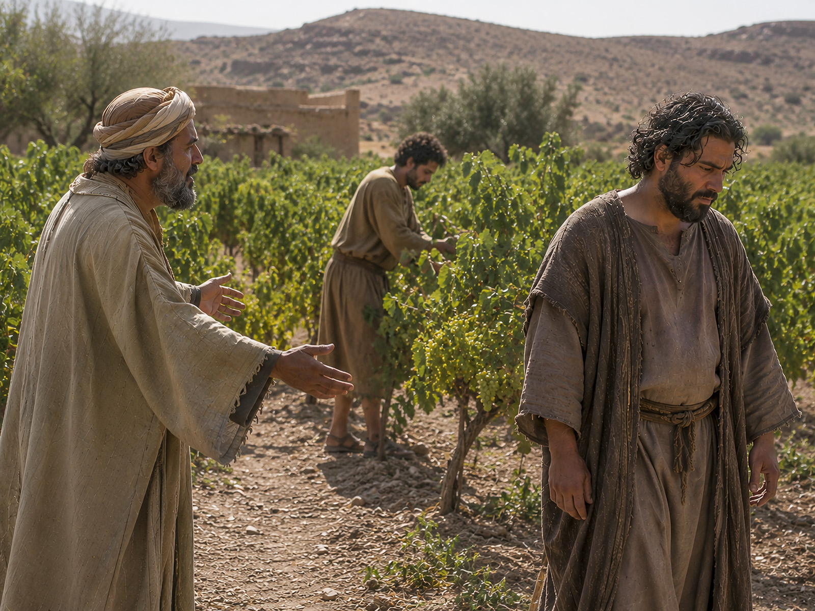 Parable of the Two Sons (Matt. 21:28–32).